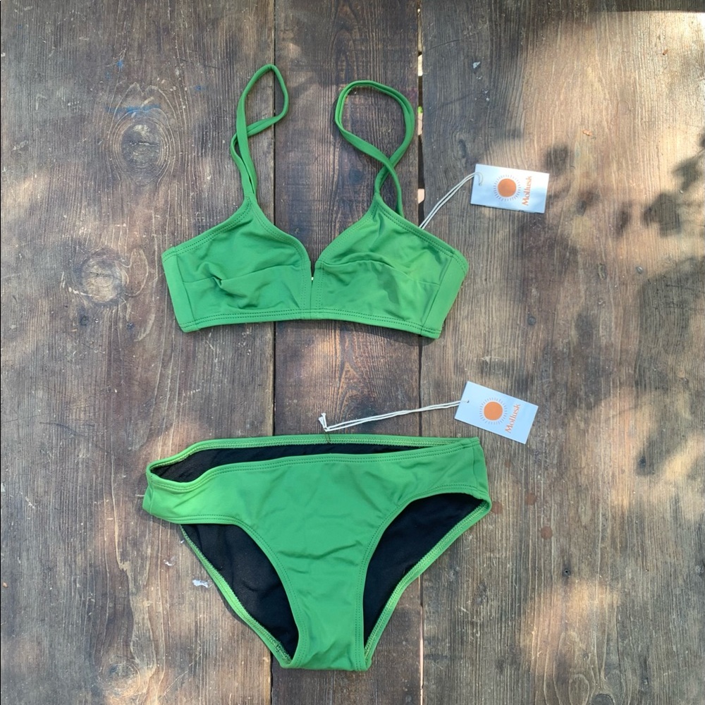 Mollusk Pellicano Triangle Bikini Top and Bottom